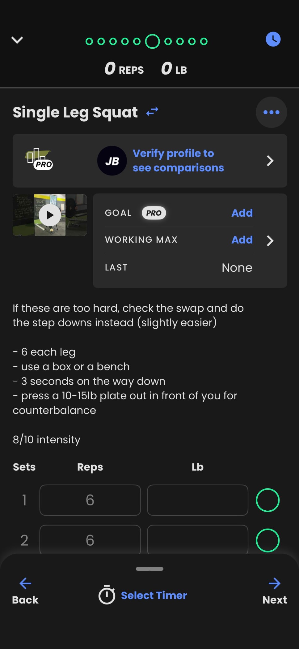 TrainHeroic: Logging & progress